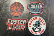 FOSTER WELD STICKER PACK