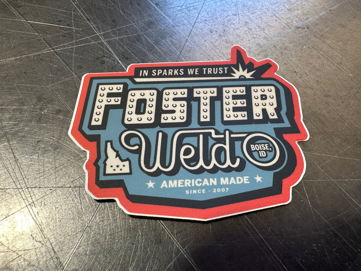 FOSTER WELD STICKER PACK