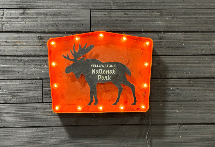 NATIONAL PARK MOOSE MARQUEE