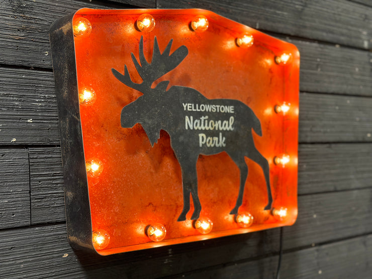 NATIONAL PARK MOOSE MARQUEE