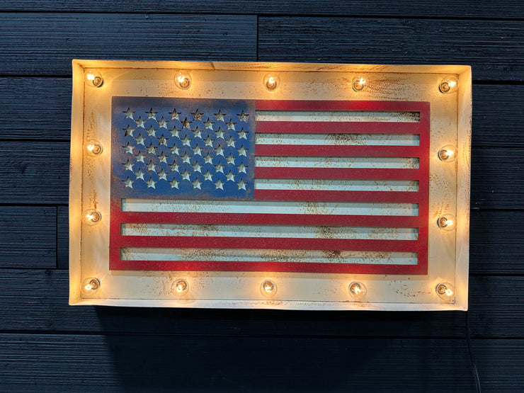 USA FLAG MARQUEE