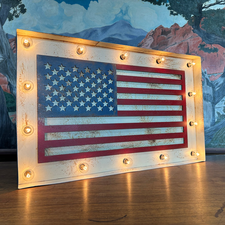 USA FLAG MARQUEE