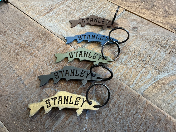 STANLEY TROUT KEYCHAIN