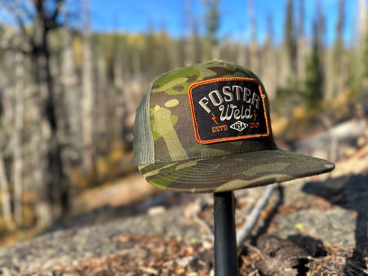 FOSTER WELD CAMO HATS