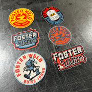 FOSTER WELD STICKER PACK