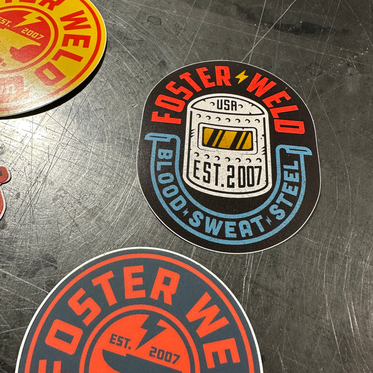 FOSTER WELD STICKER PACK