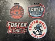 FOSTER WELD STICKER PACK