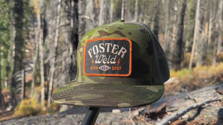 FOSTER WELD CAMO HATS