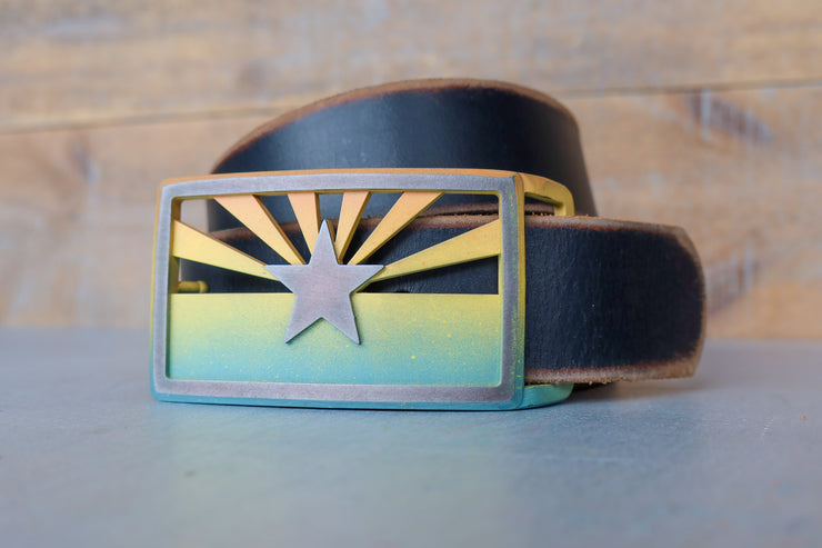 ARIZONA STATE FLAG BUCKLE