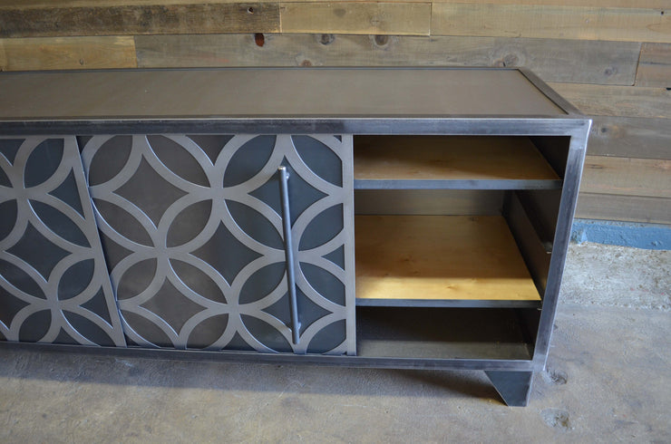 ASTRAL INDUSTRIAL STEEL CREDENZA- shipping included in price