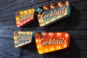 RETRO COCKTAILS SIGN