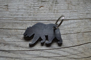 CALIFORNIA BEAR KEYCHAIN