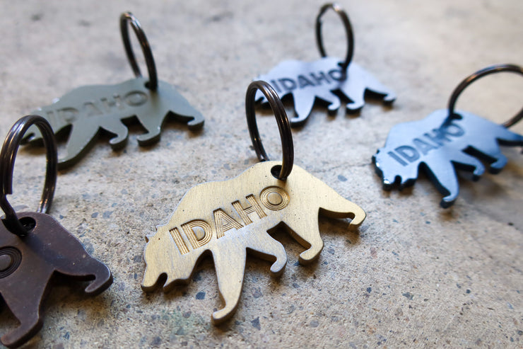 IDAHO BEAR KEYCHAIN