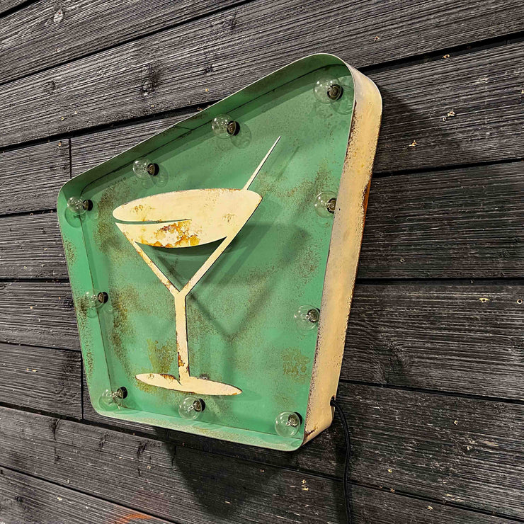 LARGE MARTINI LIGHTED SIGN