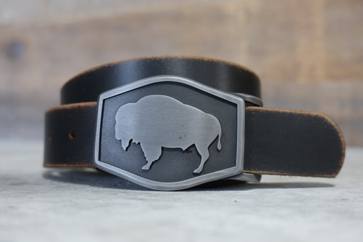 HEX SHAPE BISON BUCKLE