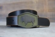 HEX SHAPE BISON BUCKLE